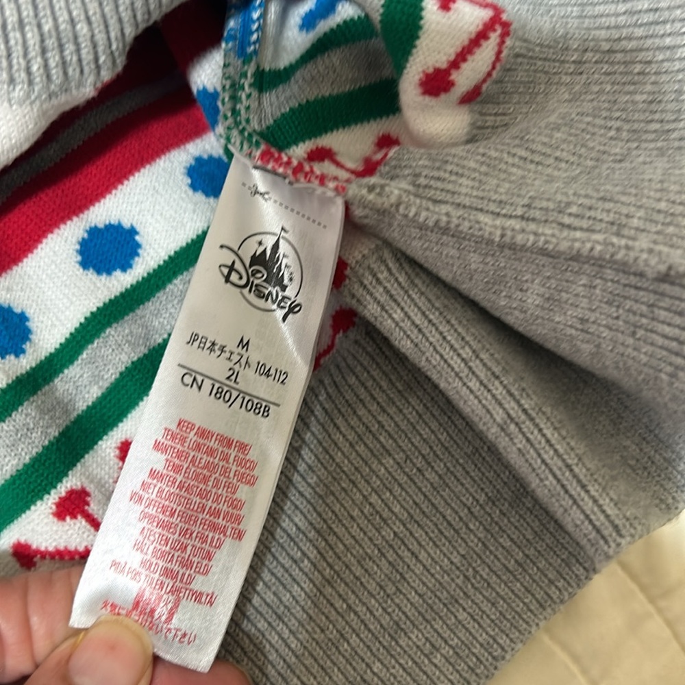 Disney parks Christmas sweater with a big Mickey - Picture 6 of 9